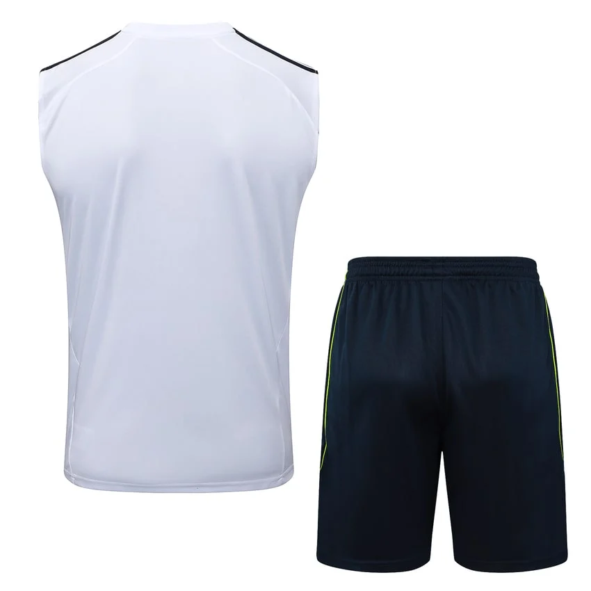 Debardeur Short Real Madrid 2025 2026 Blanc – Image 4