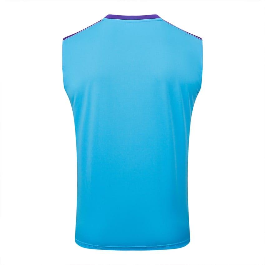 Debardeur Short Real Madrid 2025 2026 Bleu Ciel – Image 3