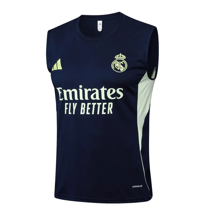 Debardeur Short Real Madrid 2025 2026 Bleu Sombre – Image 2