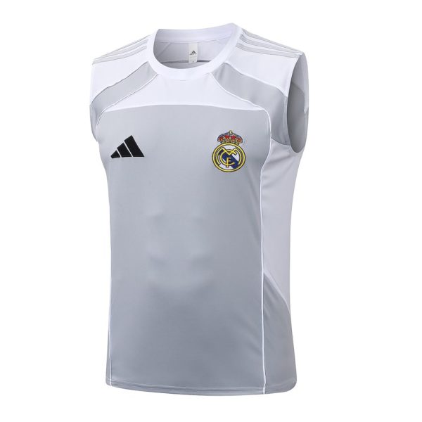 Debardeur Short Real Madrid 2025 2026 Gris Blanc