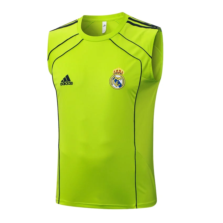 Debardeur Short Real Madrid 2025 2026 Jaune – Image 2