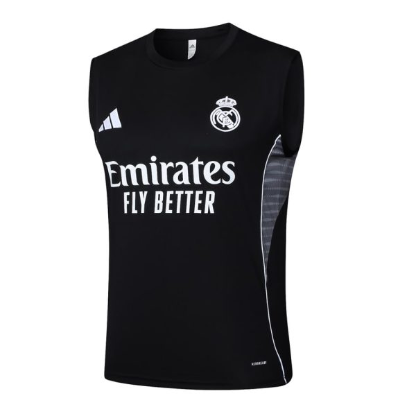 Debardeur Short Real Madrid 2025 2026 Noir Sombre