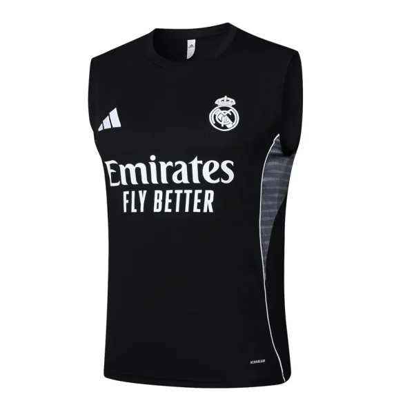 Debardeur Short Real Madrid 2025 2026 Noir Sombre