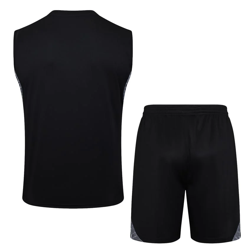 Debardeur Short Real Madrid 2025 2026 Noir Sombre – Image 4