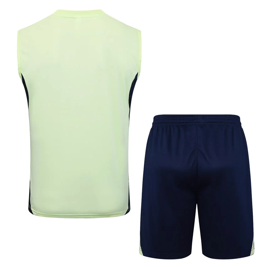 Debardeur Short Real Madrid 2025 2026 Vert Clair – Image 4