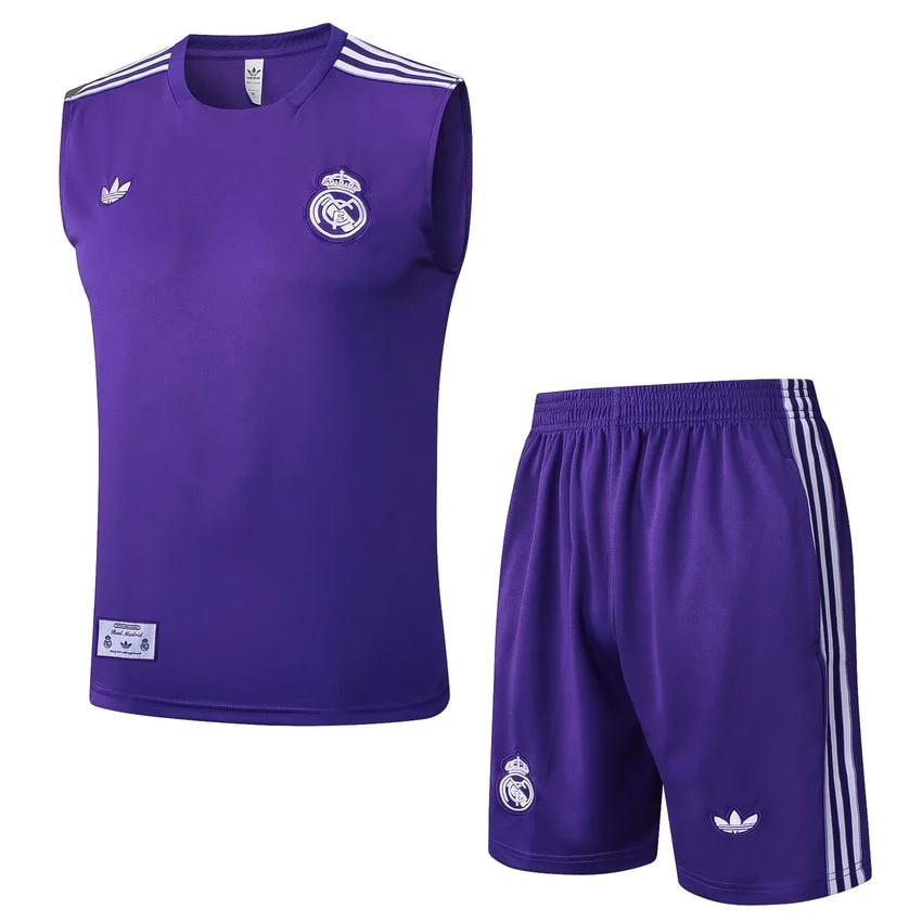 Debardeur Short Real Madrid 2025 2026 Violet