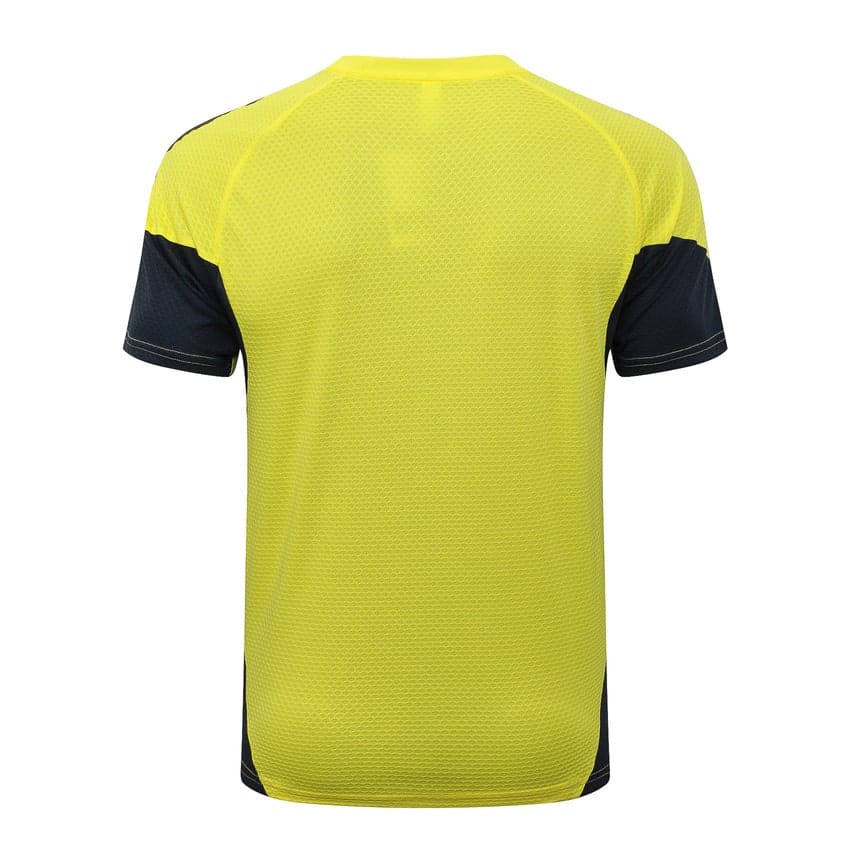 Ensemble Maillot Short Real Madrid 2025 2026 Jaune Clair – Image 3