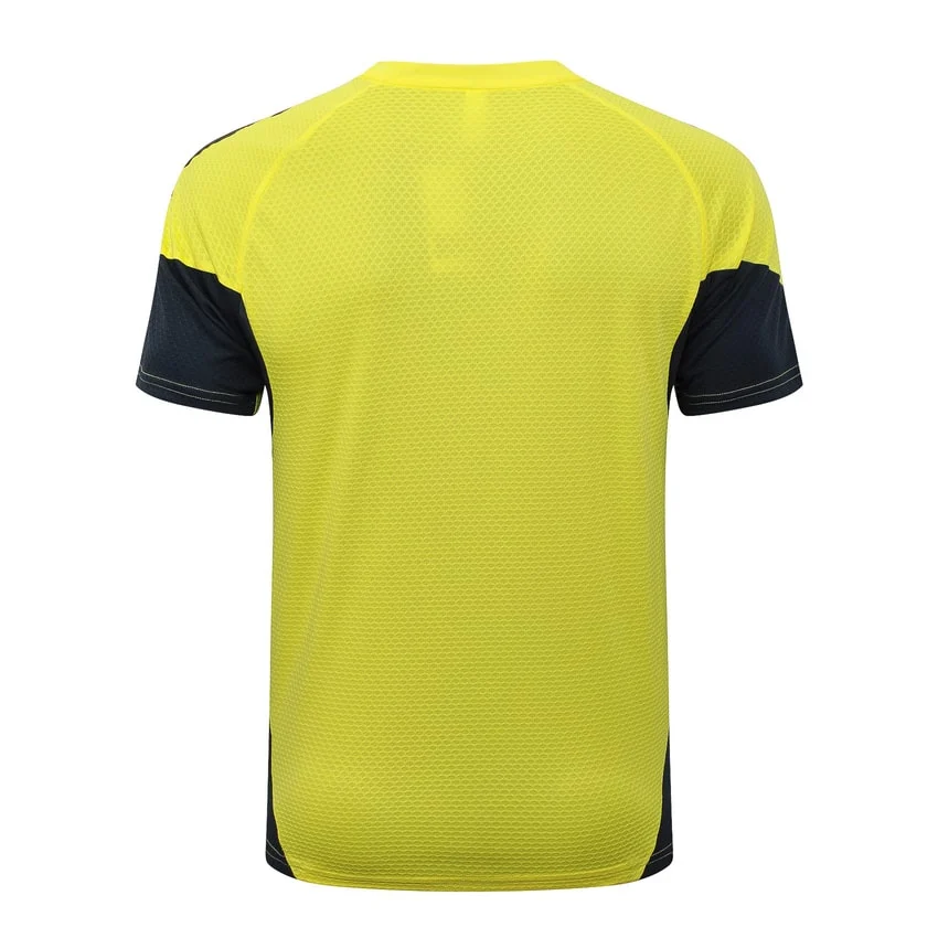 Ensemble Maillot Short Real Madrid 2025 2026 Jaune Clair – Image 3