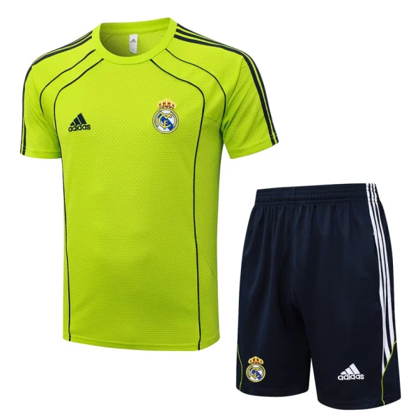 Ensemble Maillot Short Real Madrid 2025 2026 Jaune