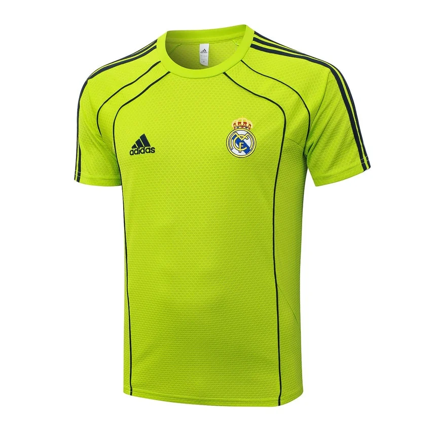 Ensemble Maillot Short Real Madrid 2025 2026 Jaune – Image 2