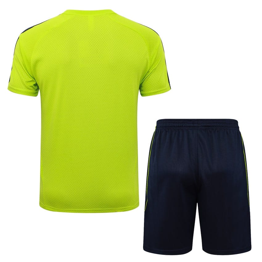 Ensemble Maillot Short Real Madrid 2025 2026 Jaune – Image 4