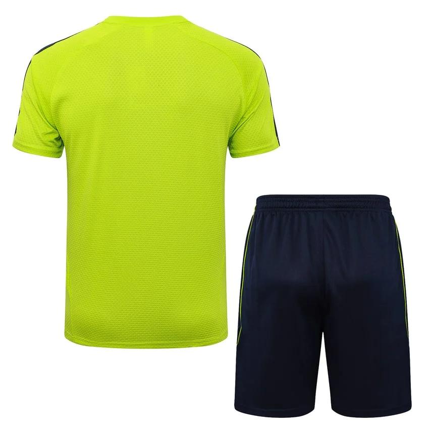 Ensemble Maillot Short Real Madrid 2025 2026 Jaune – Image 4