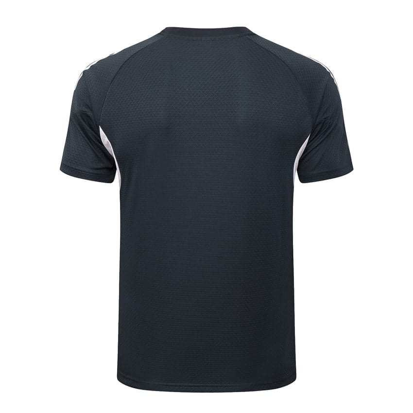 Ensemble Maillot Short Real Madrid 2025 2026 Noir Clair – Image 3