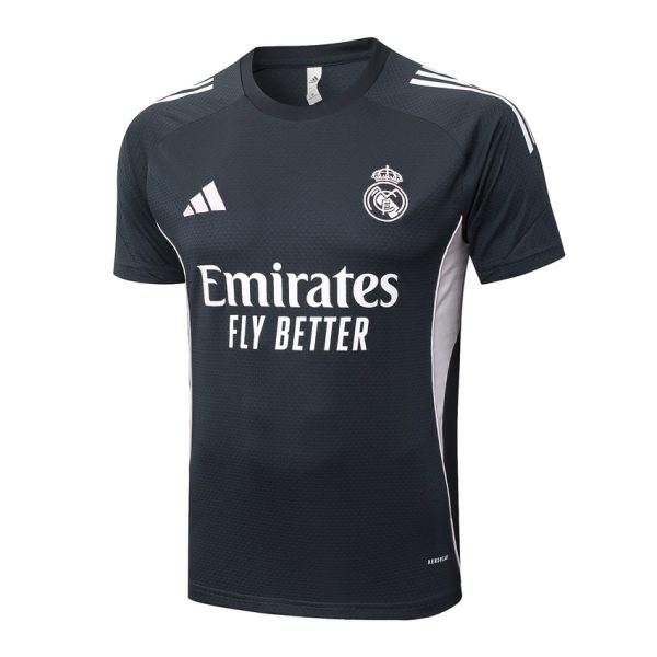 Ensemble Maillot Short Real Madrid 2025 2026 Noir Clair