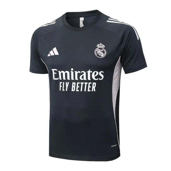 Ensemble Maillot Short Real Madrid 2025 2026 Noir Clair
