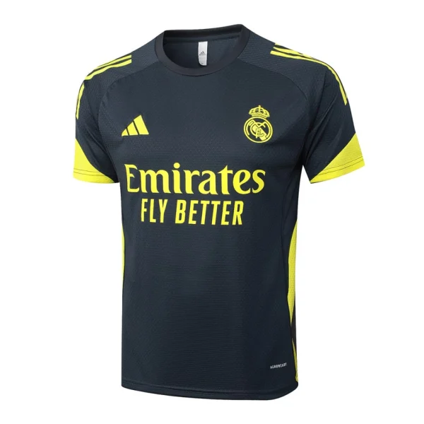 Ensemble Maillot Short Real Madrid 2025 2026 Noir Foncé