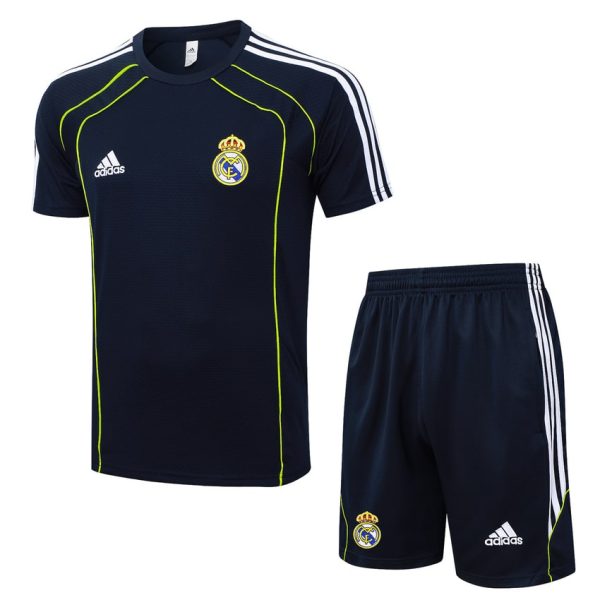 Ensemble Maillot Short Real Madrid 2025 2026 Noir Nuit