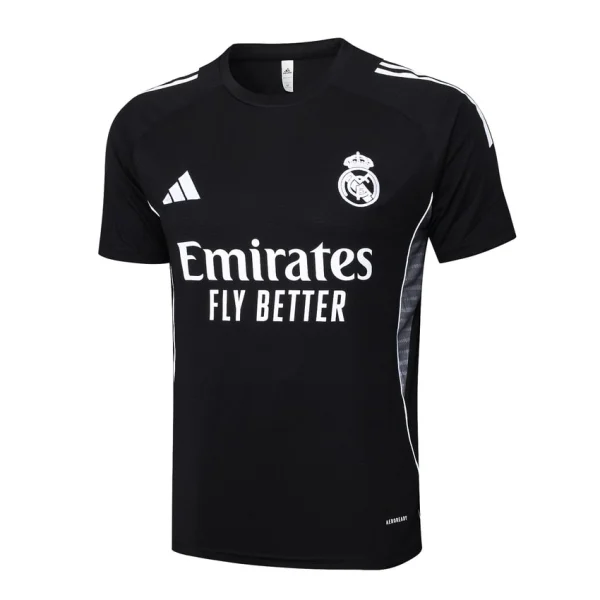 Ensemble Maillot Short Real Madrid 2025 2026 Noir Sombre