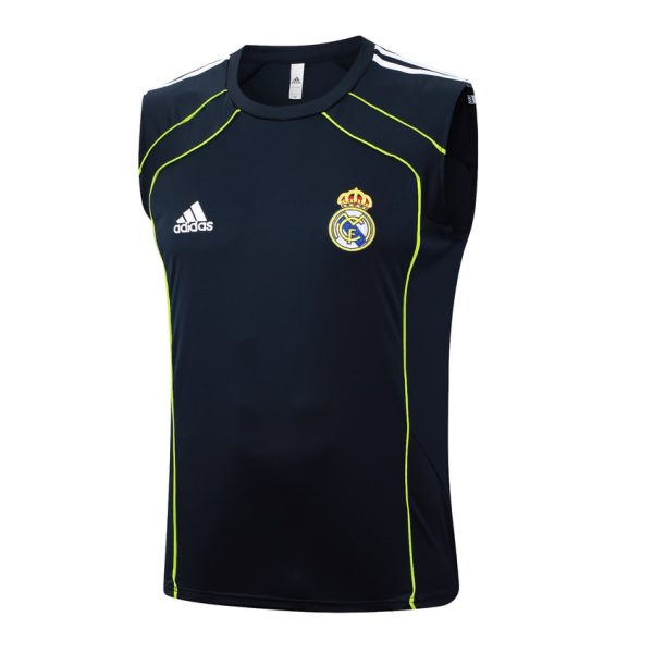 Debardeur Short Real Madrid 2025 2026 Noir Nuit