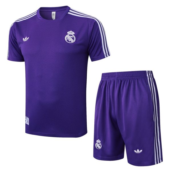 Ensemble Maillot Short Real Madrid 2025 2026 Violet