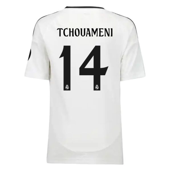 Maillot Kit Enfant Real Madrid Domicile 2024 2025 Tchouaméni