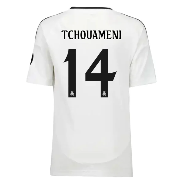 Maillot Kit Enfant Real Madrid Domicile 2024 2025 Tchouaméni