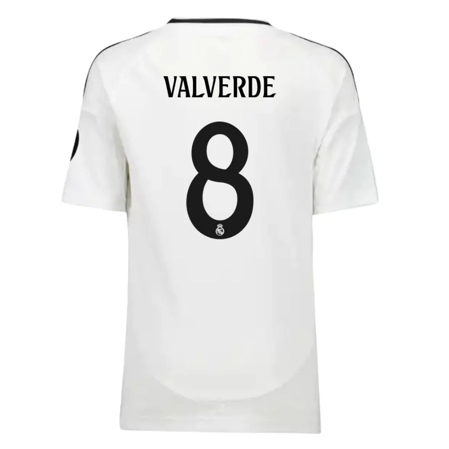 Maillot Kit Enfant Real Madrid Domicile 2024 2025 Valverde – Image 2