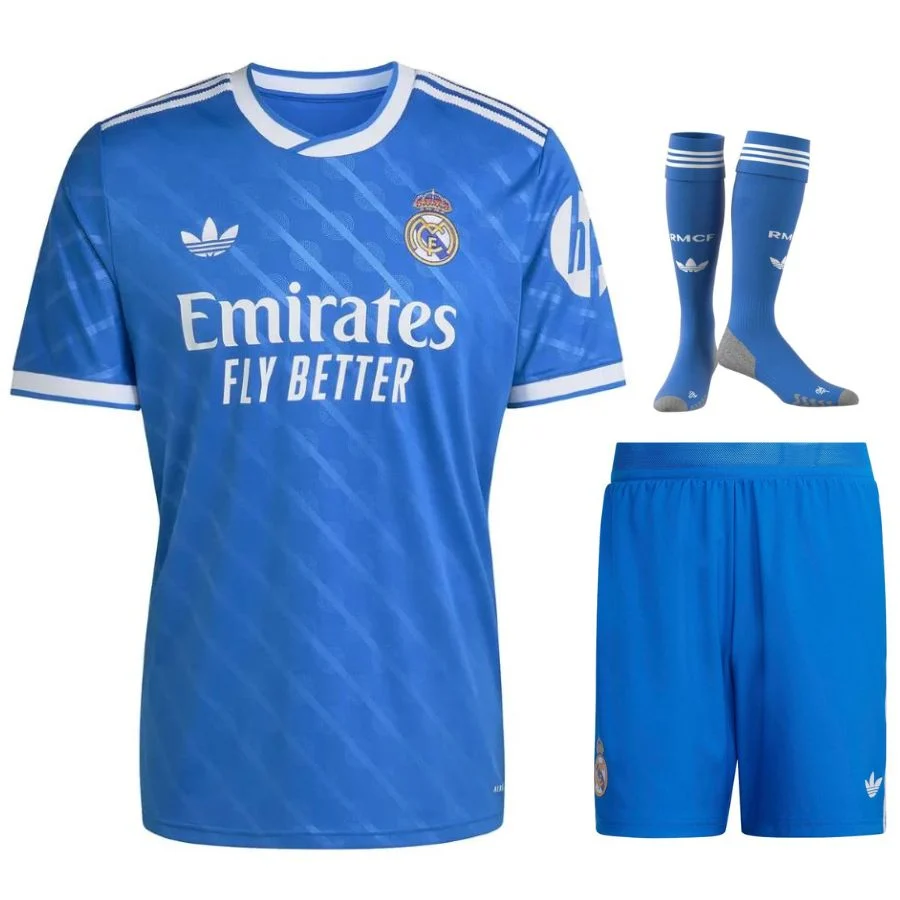 Maillot Kit Enfant Real Madrid 2025 2026 Third