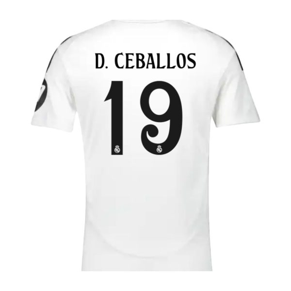 Maillot Real Madrid 2024 2025 Domicile Ceballos