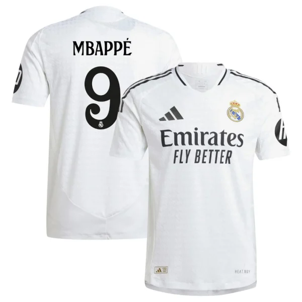 Maillot Match Real Madrid Domicile 2024 2025 Mbappe