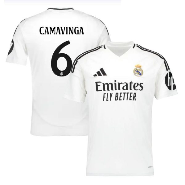Maillot Real Madrid 2024 2025 Domicile Camavinga