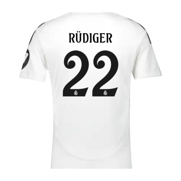 Maillot Real Madrid 2024 2025 Domicile Rüdiger