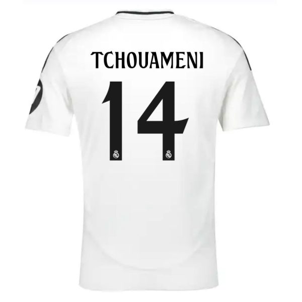 Maillot Real Madrid 2024 2025 Domicile Tchouaméni