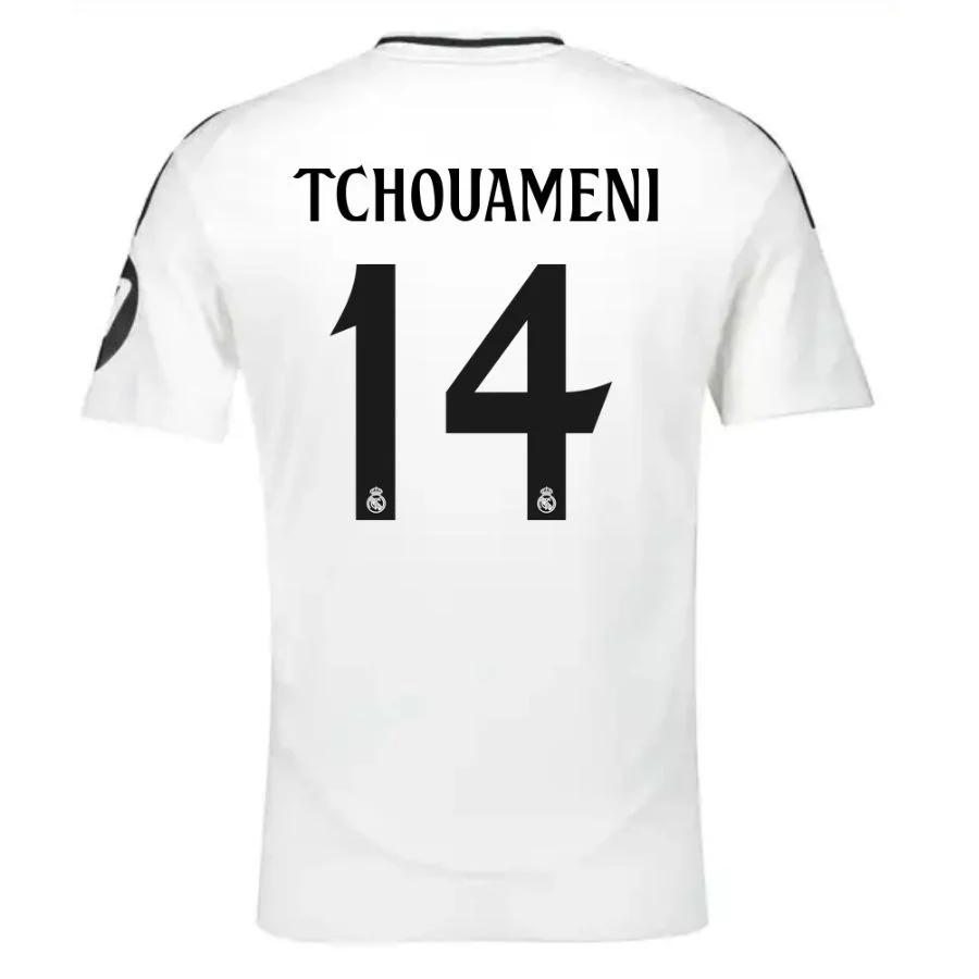 Maillot Real Madrid 2024 2025 Domicile Tchouaméni – Image 2