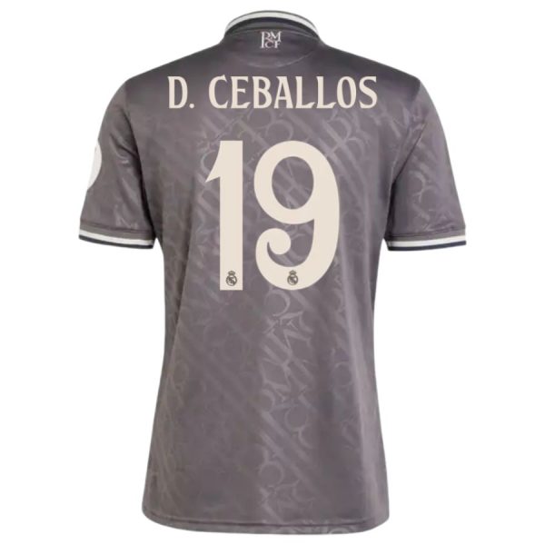 Maillot Real Madrid 2024 2025 Third Ceballos