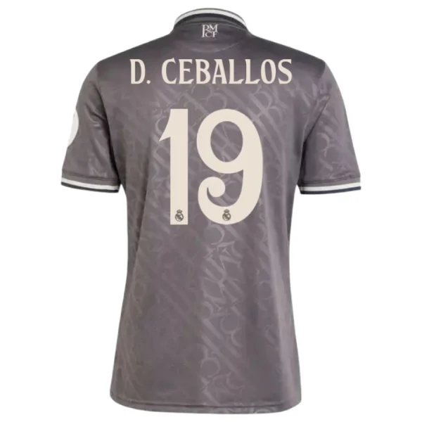 Maillot Real Madrid 2024 2025 Third Ceballos