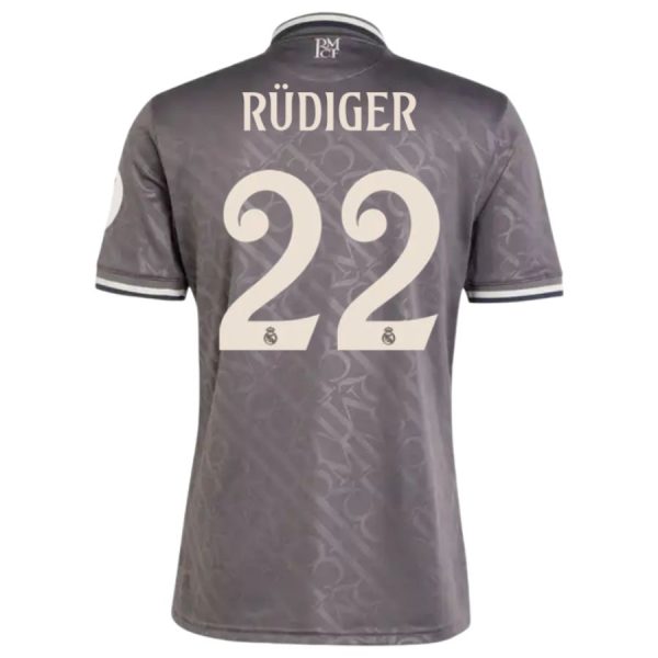 Maillot Real Madrid 2024 2025 Third Rüdiger