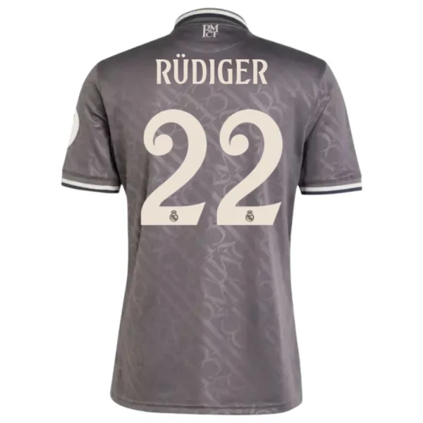 Maillot Real Madrid 2024 2025 Third Rüdiger