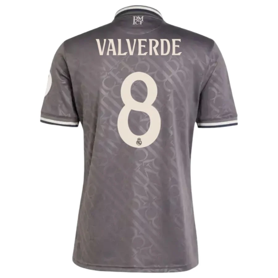 Maillot Real Madrid 2024 2025 Third Valverde – Image 2