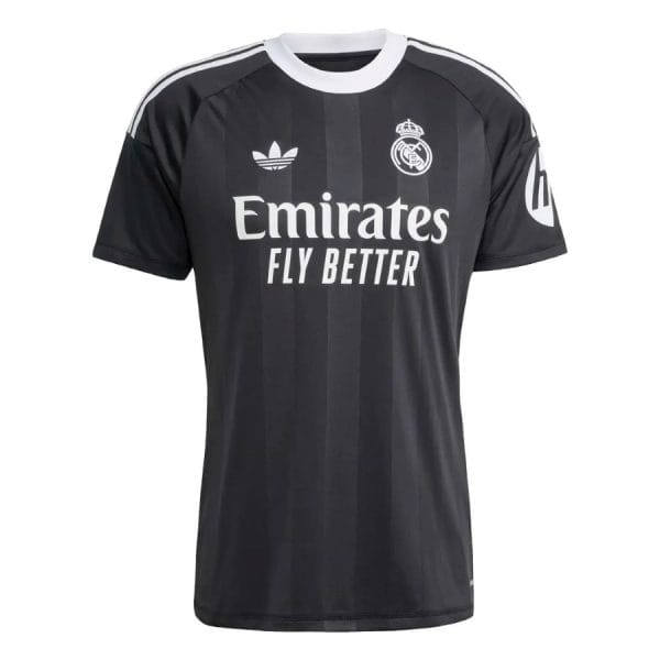 Maillot Real Madrid 2025 2026 Gardien Noir