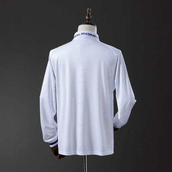 Maillot Real Madrid Domicile 1994 1996 Manches Longues