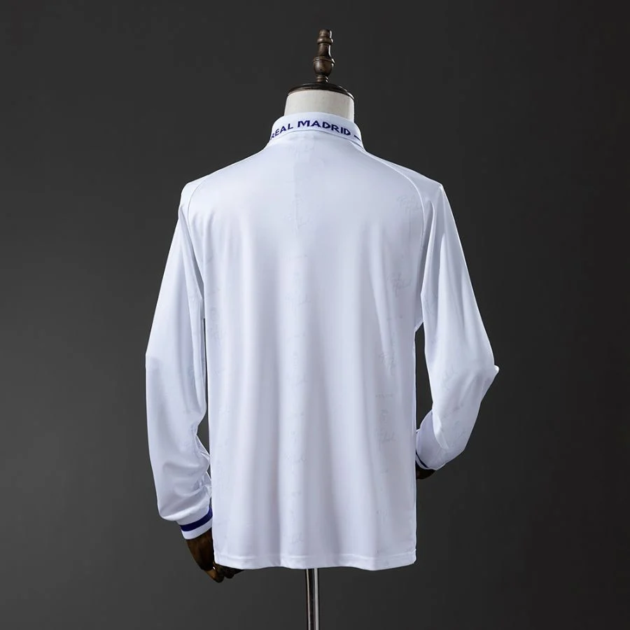 Maillot Real Madrid Domicile 1994 1996 Manches Longues