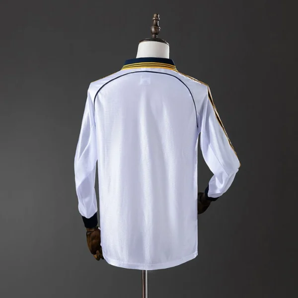 Maillot Real Madrid Domicile 1999 2000 Manches Longues