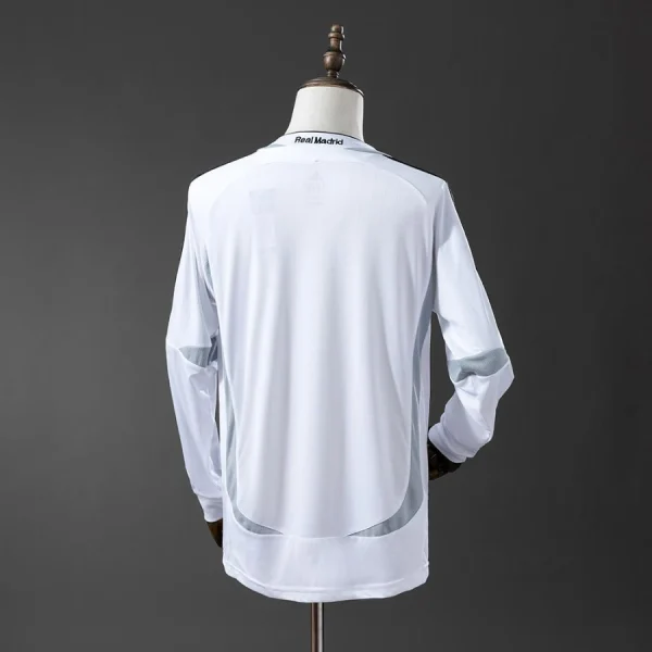 Maillot Real Madrid Domicile 2006 2007 Manches Longues