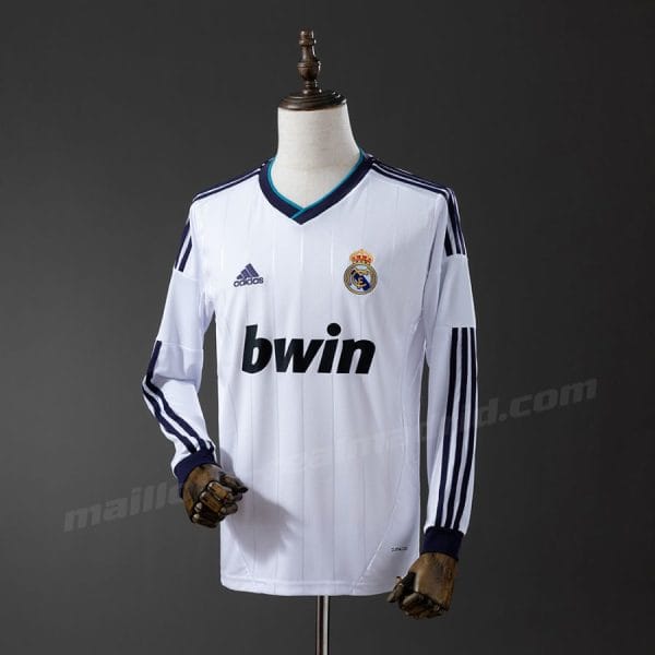 Maillot Real Madrid Domicile 2012 2013 Manches Longues
