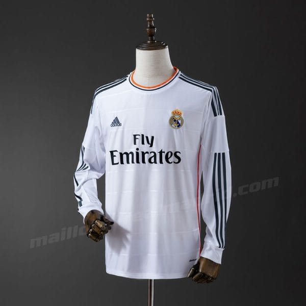 Maillot Real Madrid Domicile 2013 2014 Manches Longues