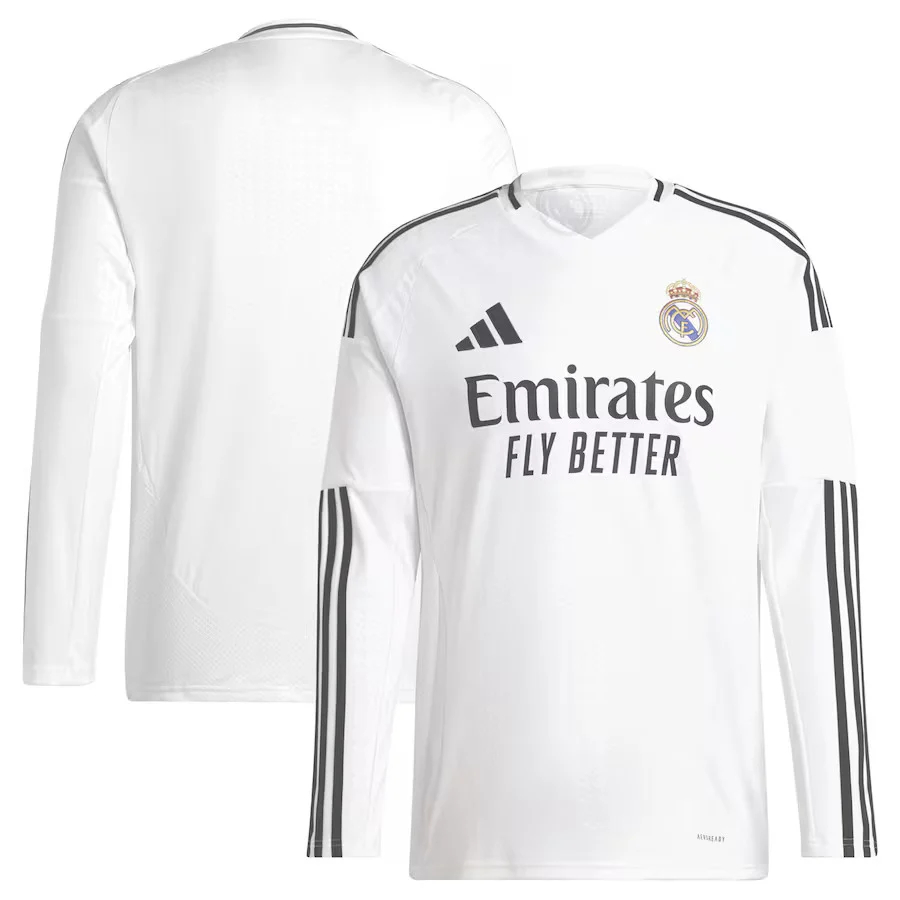 Maillot Real Madrid Domicile 2024 2025 Manches Longues – Image 3