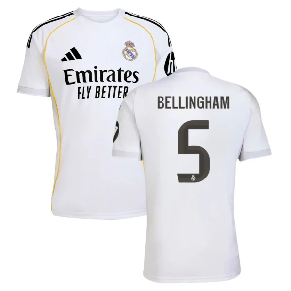 Maillot Real Madrid Domicile 2025 2026 Bellingham