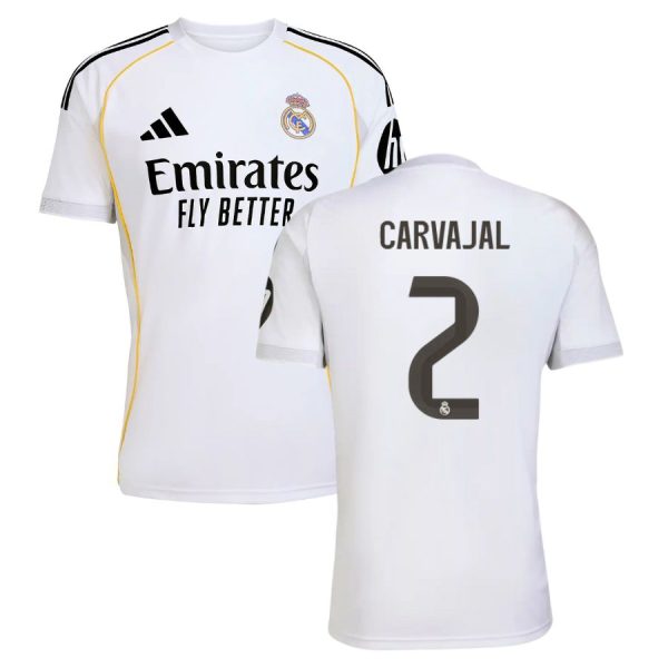 Maillot Real Madrid Domicile 2025 2026 Carvajal