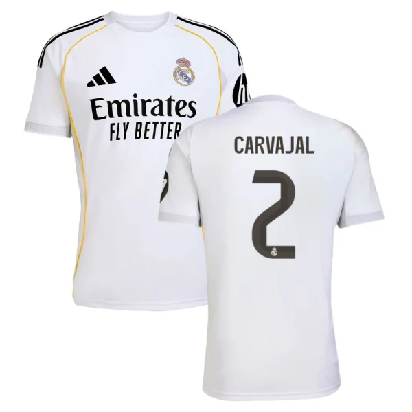 Maillot Real Madrid Domicile 2025 2026 Carvajal